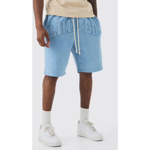 Tall - Short large délavé en jersey - S - Boohooman - Modalova