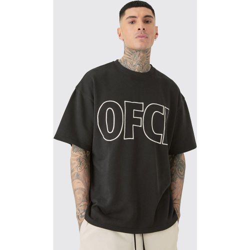 Tall Oversized Ofcl Applique T-shirt - Boohooman - Modalova