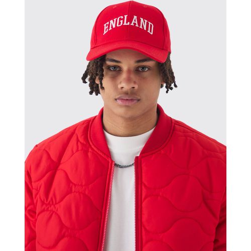 Casquette à broderie Angleterre - ONE SIZE - Boohooman - Modalova