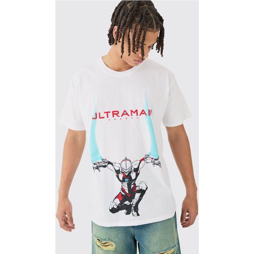 Oversized Ultraman License T-shirt - Boohooman - Modalova
