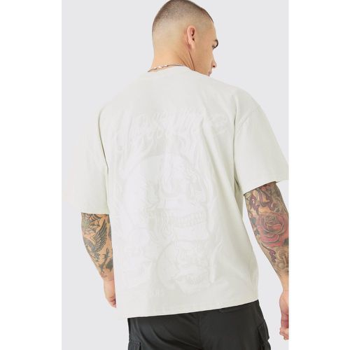 T-shirt oversize imprimé - L - Boohooman - Modalova