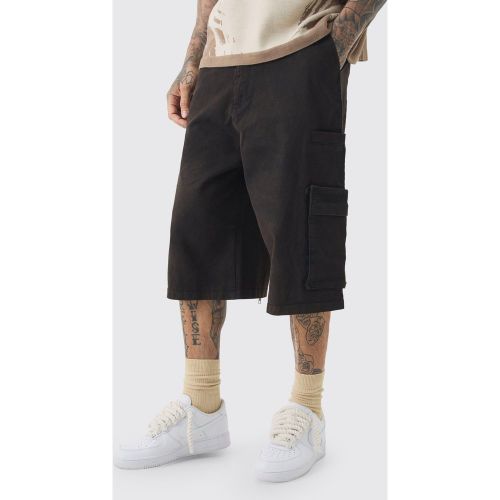 Tall - Jogging zippé délavé - 30 - Boohooman - Modalova