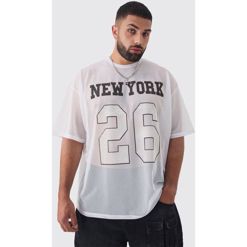 Grande taille - T-shirt de basket à imprimé New York - XXXL - Boohooman - Modalova