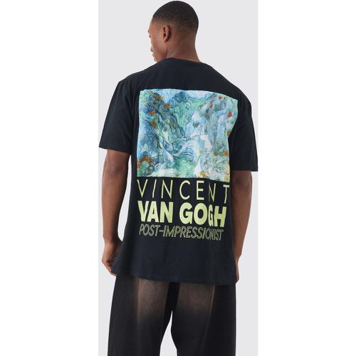 Oversized Van Gogh License T-shirt - Boohooman - Modalova