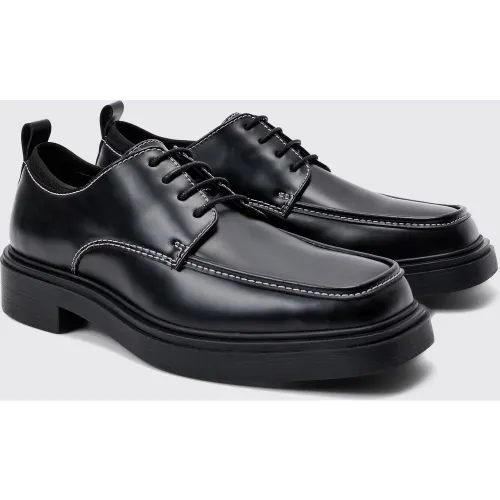 Chaussures derby à coutures contrastantes - 42 - Boohooman - Modalova