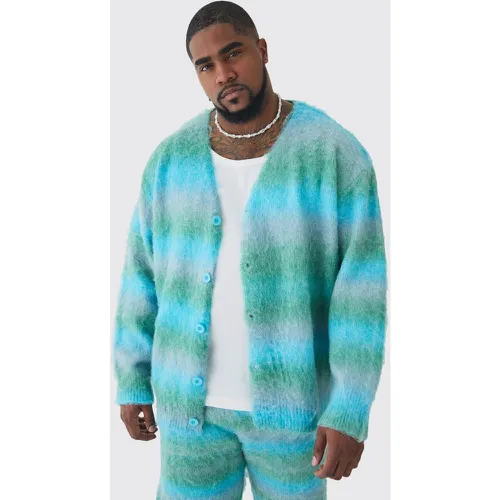 Grande taille - Cardigan oversize à rayures - XXL - Boohooman - Modalova