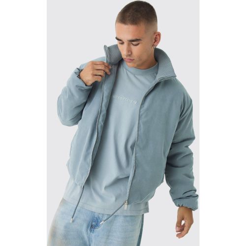 Bomber oversize côtelé - S - Boohooman - Modalova
