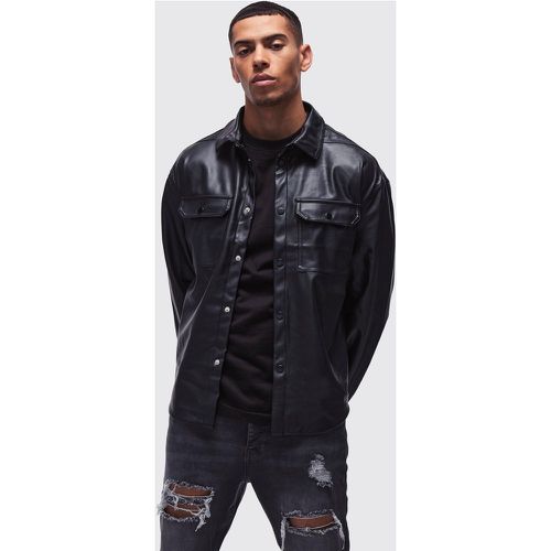 Surchemise oversize à manches longues - S - Boohooman - Modalova