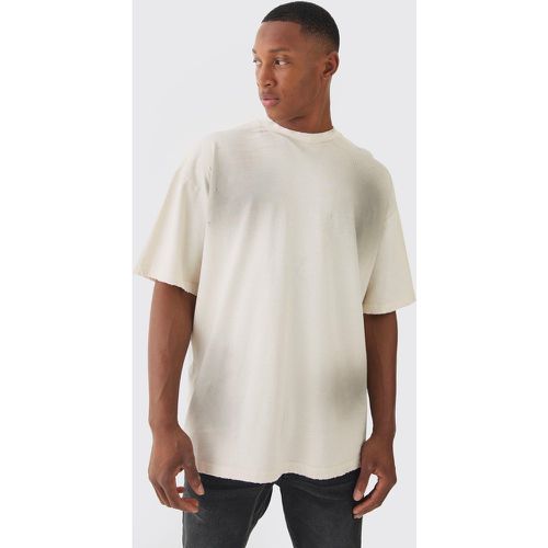 T-shirt oversize premium délavé - XL - Boohooman - Modalova