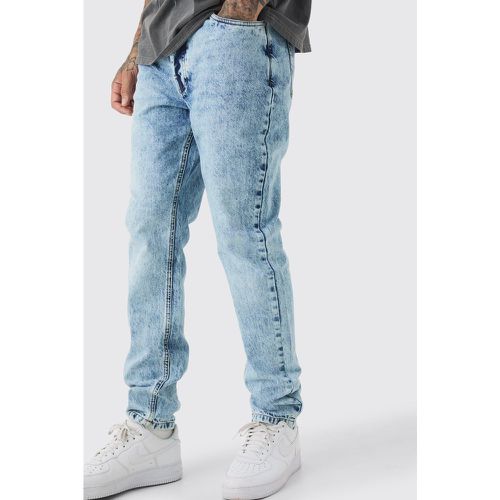 Tall - Jean slim rigide - 30 - Boohooman - Modalova