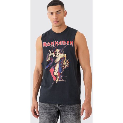 Sans manches officiel oversize Iron Maiden - M - Boohooman - Modalova