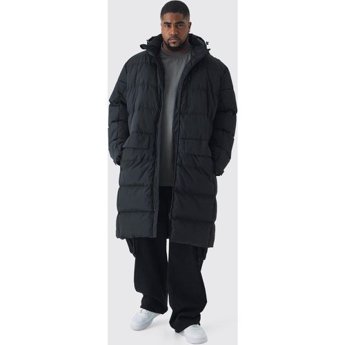 Grande taille - Doudoune mi-longue à capuche - XXXL - Boohooman - Modalova