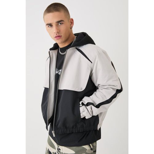 Bomber color block homme - L - Boohooman - Modalova