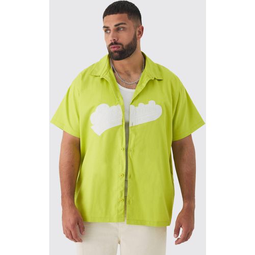 Grande taille - Chemise oversize en twill - XXXL - Boohooman - Modalova