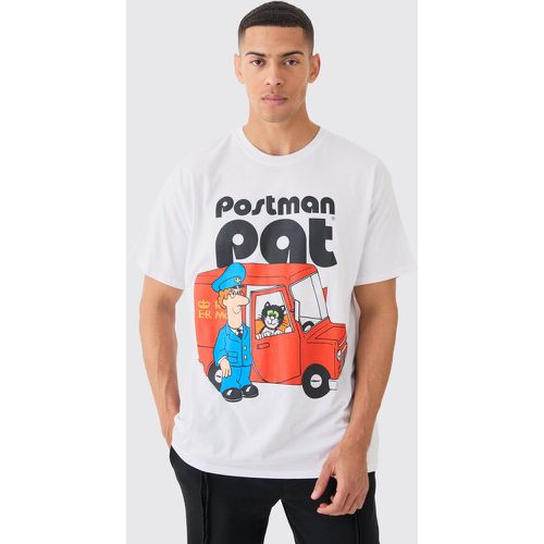 Oversized Post Man Pat License T-shirt - Boohooman - Modalova