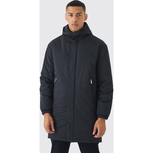 Parka matelassée à capuche en homme - L - Boohooman - Modalova