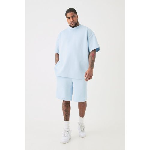 Grande taille - Ensemble oversize avec t-shirt et short - XXXXL - Boohooman - Modalova