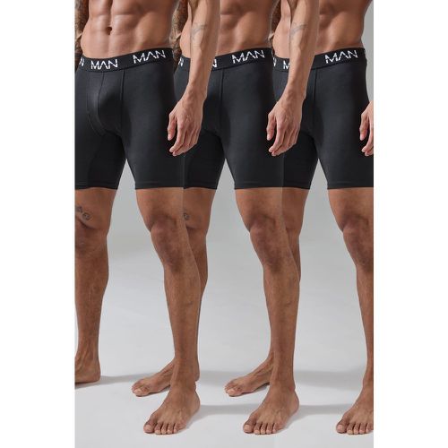 Lot de 3 boxers performance - MAN Active - S - Boohooman - Modalova