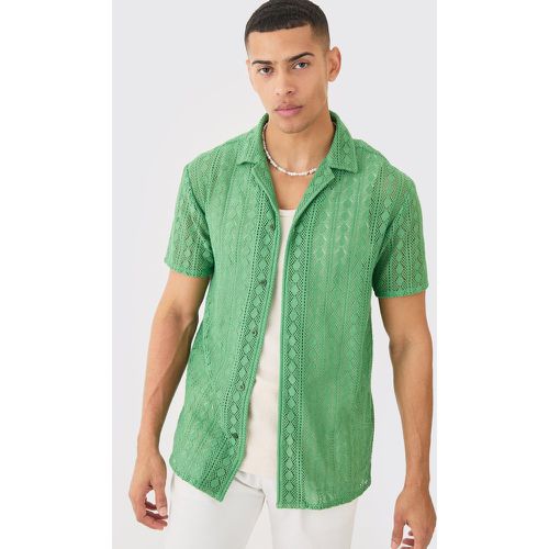 Chemise à coutures apparentes - L - Boohooman - Modalova