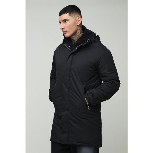 Tall - Veste matelassée à capuche en homme - S - Boohooman - Modalova