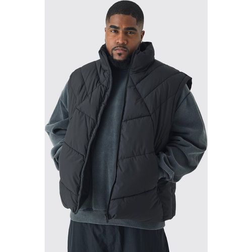 Grande taille - Veste sans manches à col cheminée - XXXL - Boohooman - Modalova