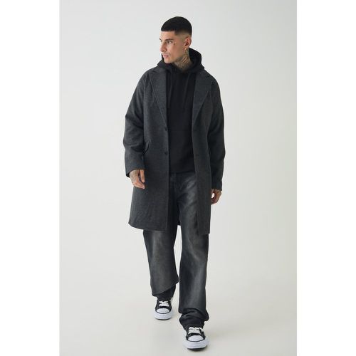 Tall - Manteau droit en - S - Boohooman - Modalova