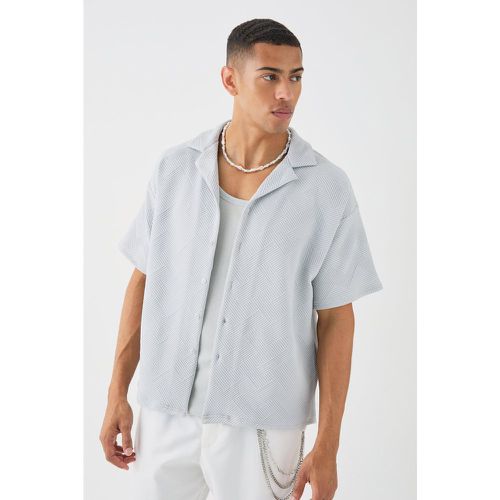 Chemise oversize en twill - L - Boohooman - Modalova