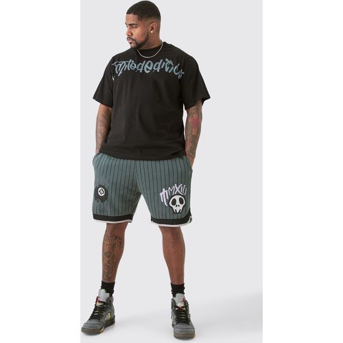 Grande taille - Ensemble de basket oversize avec short - XXL - Boohooman - Modalova