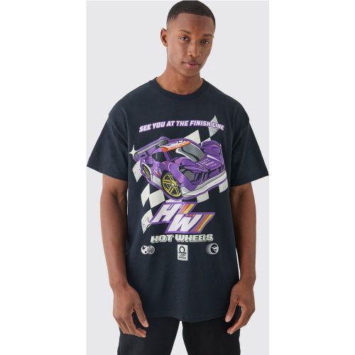 T-shirt oversize à imprimé Hot Wheels - L - Boohooman - Modalova