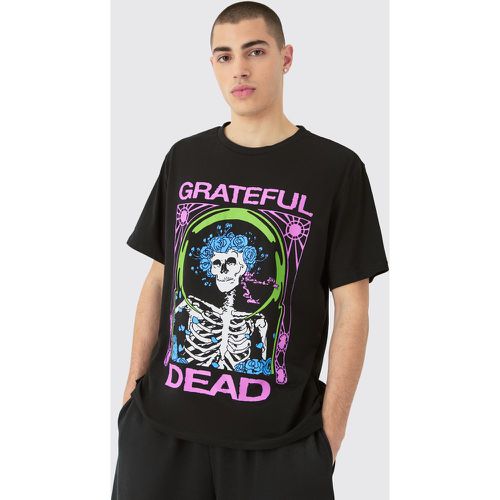 Oversized Grateful Dead Band License T-shirt - Boohooman - Modalova