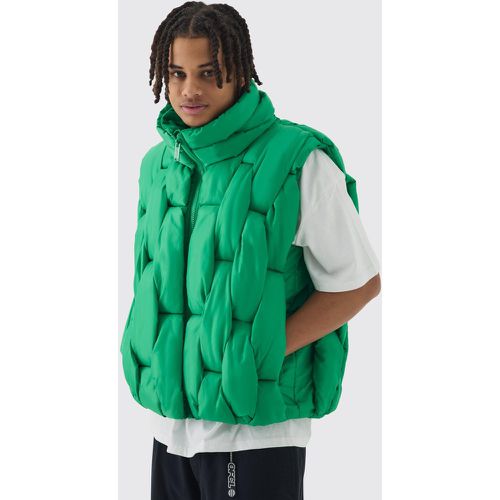 Veste sans manches matelassée - S - Boohooman - Modalova