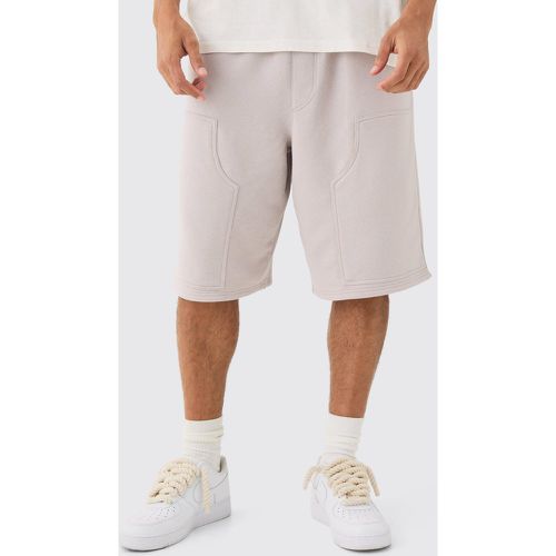 Bermuda charpentier en jersey - S - Boohooman - Modalova