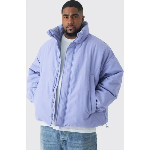 Grande taille - Manteau oversize matelassé à col montant - XXL - Boohooman - Modalova