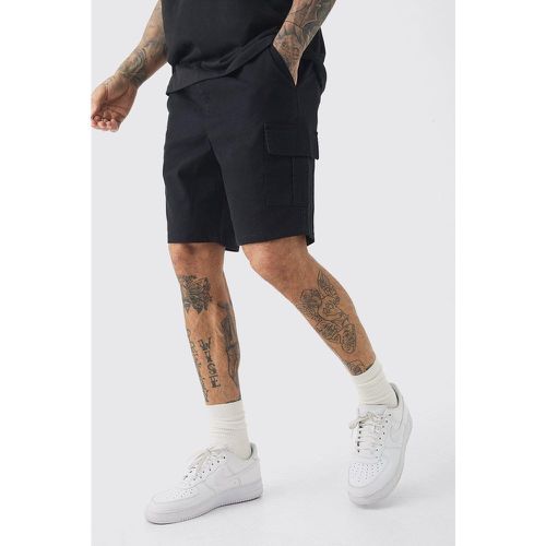 Tall - Short cargo à taille élastiquée - XL - Boohooman - Modalova