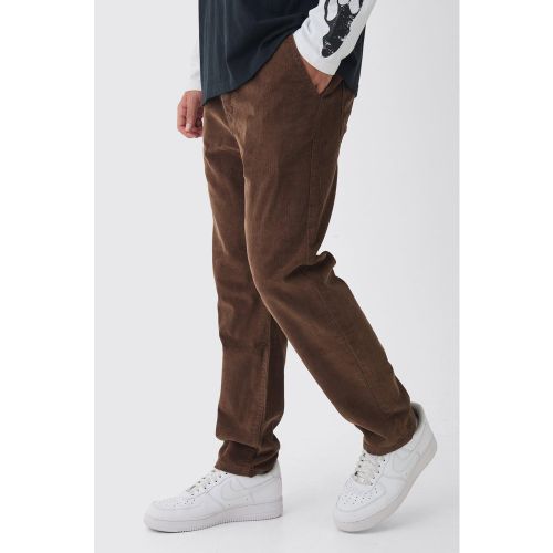 Pantalon fuselé en velours côtelé - 34R - Boohooman - Modalova