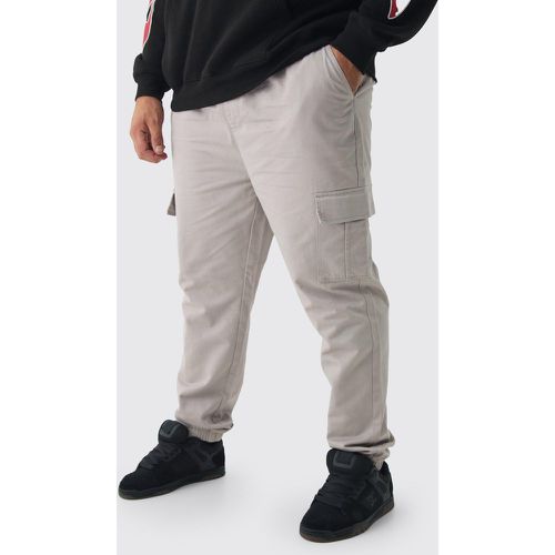 Grande taille - Pantalon cargo coupe slim - XXXL - Boohooman - Modalova