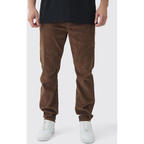 Tall - Pantalon fuselé en velours côtelé - 30 - Boohooman - Modalova