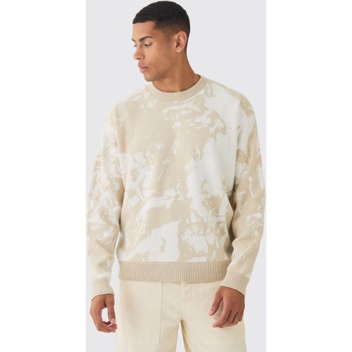 Pull oversize à imprimé Renaissance - L - Boohooman - Modalova