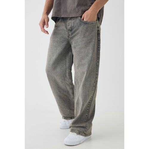 Jean large délavé - 28R - Boohooman - Modalova