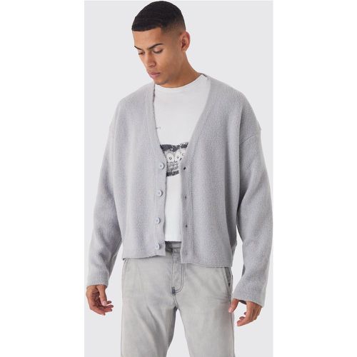 Cardigan oversize en maille - S - Boohooman - Modalova