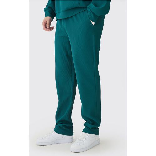 Tall - Pantalon fuselé plissé - XL - Boohooman - Modalova