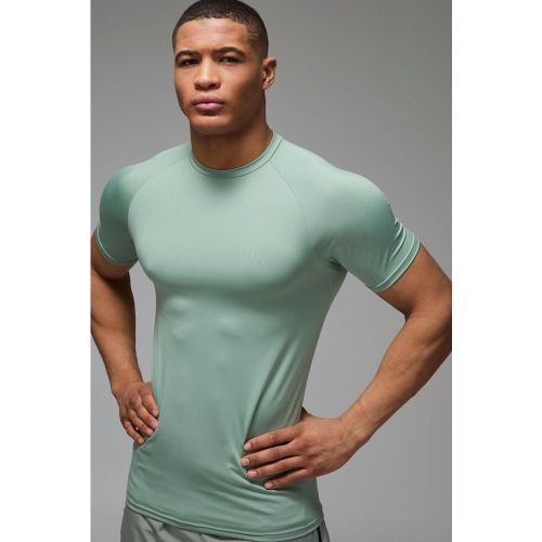 T-shirt de sport moulant - MAN Active homme - L - Boohooman - Modalova