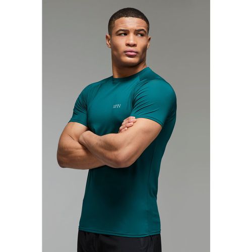 T-shirt de sport moulant - MAN Active homme - S - Boohooman - Modalova