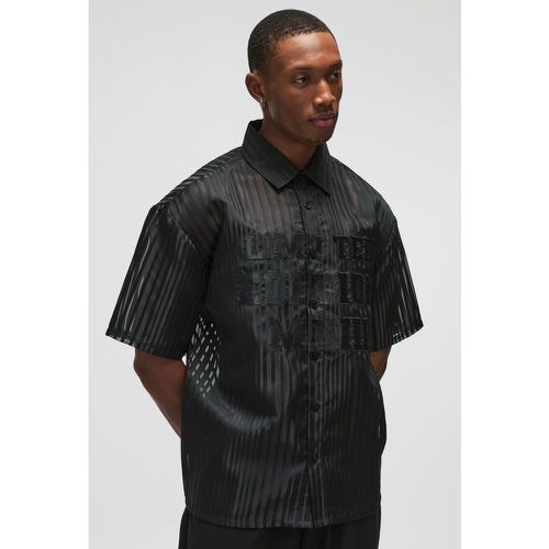 Chemise de baseball oversize - S - Boohooman - Modalova