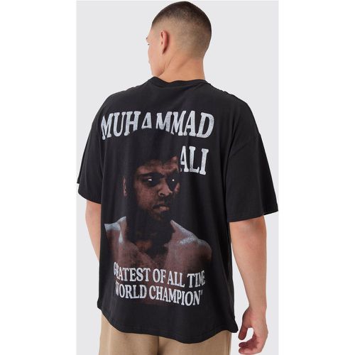 T-shirt oversize à imprimé Muhammad Ali - S - Boohooman - Modalova