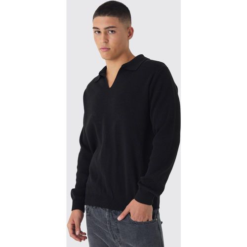 Pull en maille à manches longues - S - Boohooman - Modalova