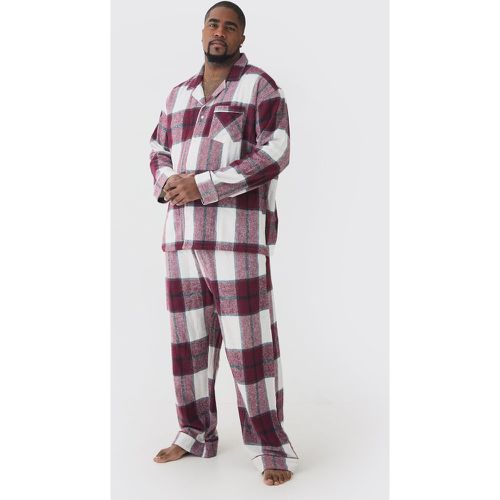 Grande taille - Ensemble de pyjama à carreaux - XXXL - Boohooman - Modalova