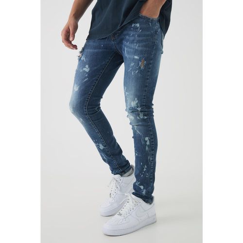 Jean super skinny déchiré - 28R - Boohooman - Modalova