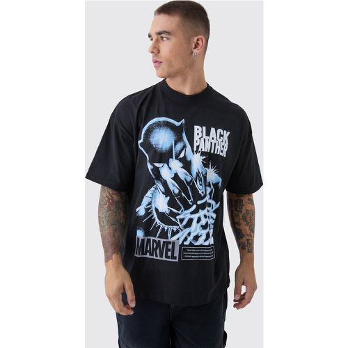 T-shirt oversize à imprimé Marvel Black Panther - S - Boohooman - Modalova