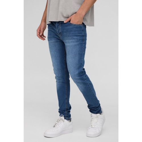 Jean skinny stretch en moyen - 28S - Boohooman - Modalova